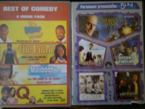 9 Movies on DVD